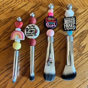 Colorful Makeup Brush Set